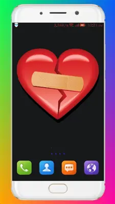 Broken Heart Wallpaper android App screenshot 1