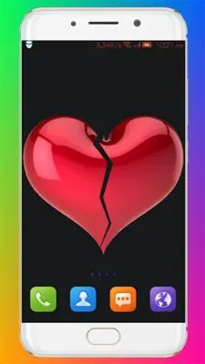 Broken Heart Wallpaper android App screenshot 2